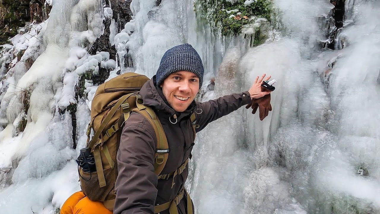 Winter im Schwarzwald - Übernachtung in Hängematte