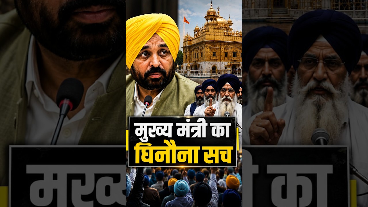 Bhagwant Mann Viral Video Controversy🤯 #bhagwantmann #punjab #trending #shorts