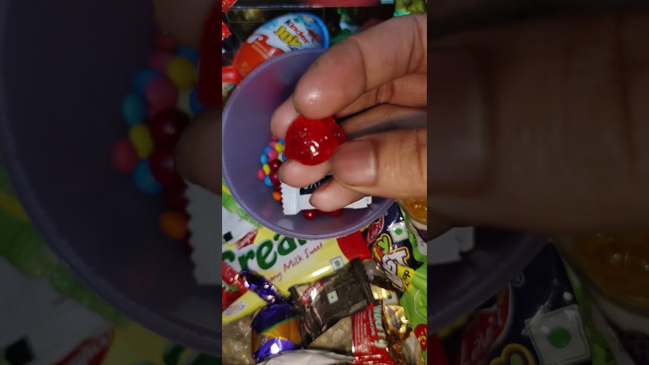 United states Chocolate unpacking, Satisfying ASMR video, 