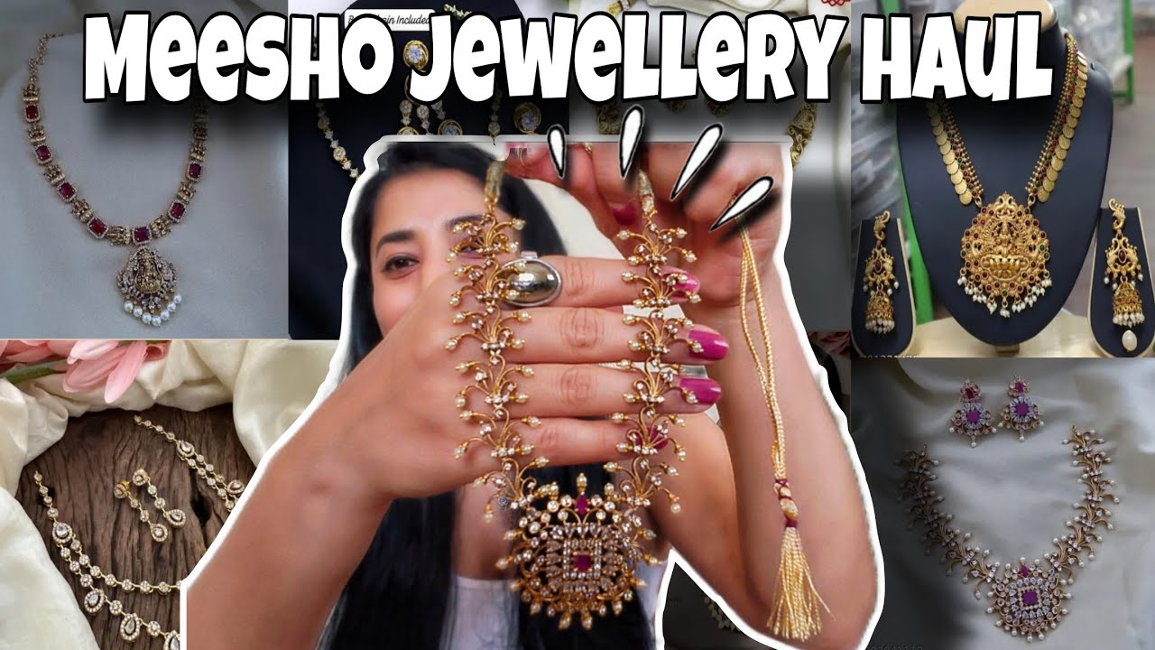 MEESHO Jewellery haul 🥰💕||Meesho ad jewellery haul,honest review #meeshohauls
