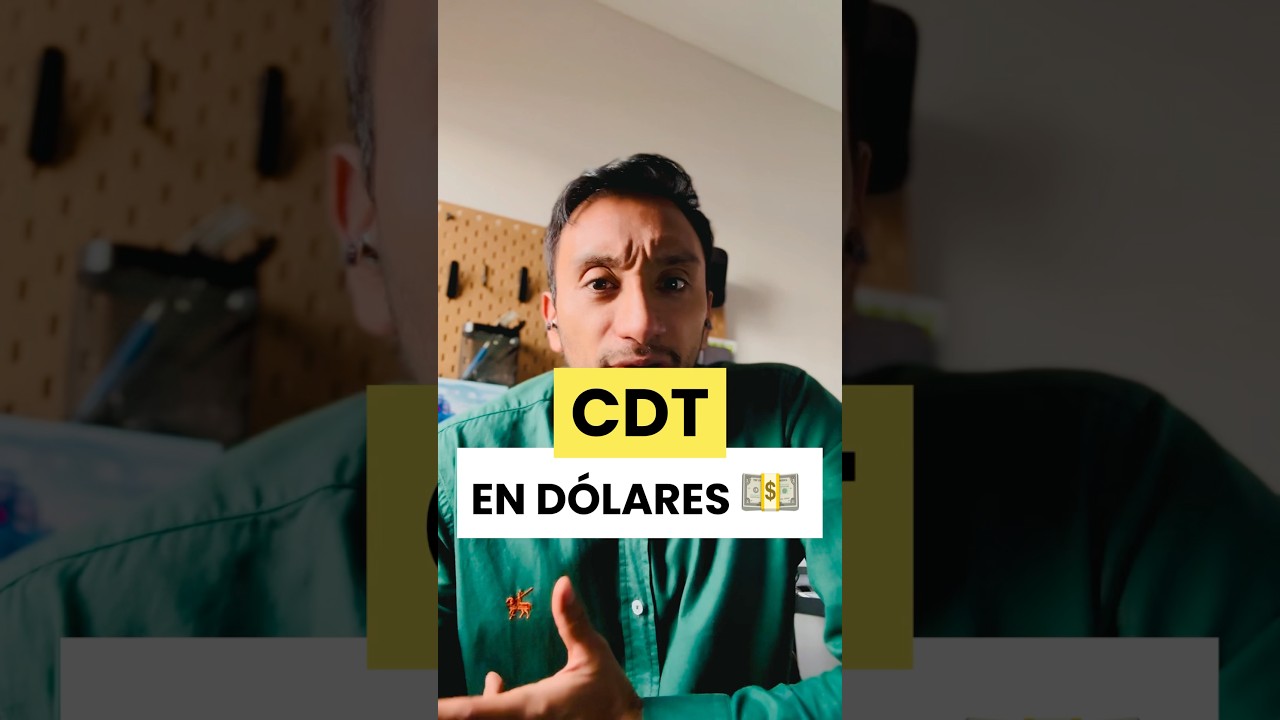 &iquest;CDTS en d&oacute;lares VERDAD o MITO? #inversiones #ahorro #dolaresdigitales
