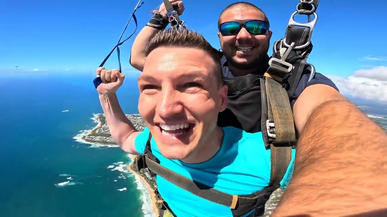 Skydiving Sunshine Coast, 2nd jump!