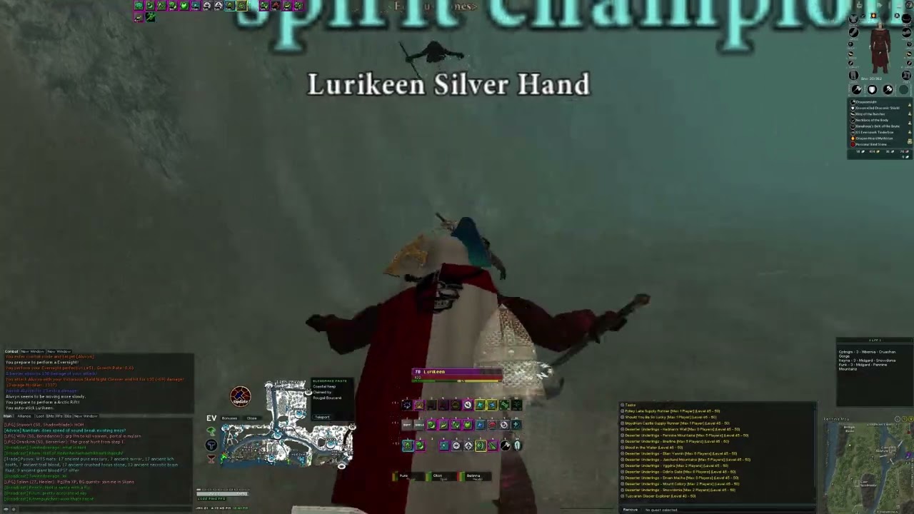 DAoC - Skald smally with friends - Dark Age of Camelot - Eden freeshard