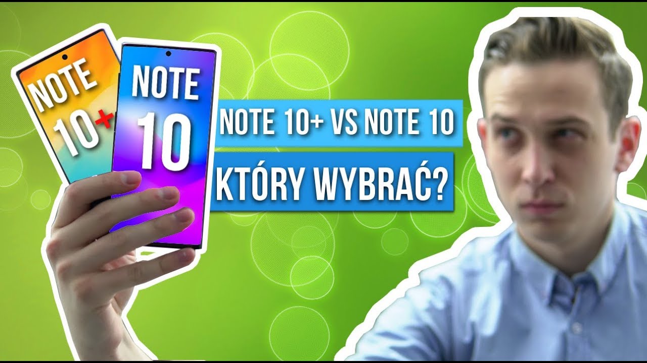 Samsung Galaxy Note 10 vs Note 10 Plus - Por&oacute;wnanie - Czym się R&Oacute;ŻNIĄ? / Mobileo PL