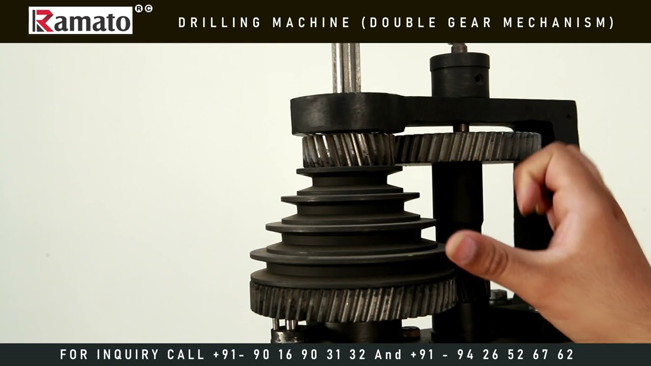 Pillar Drilling Machine | Geared Bench Top Best Drill Machine | Manufacturer | Ramato Machine