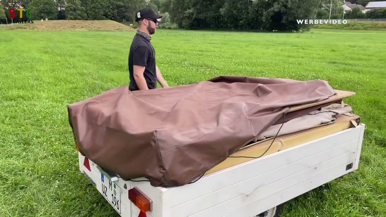 Trigano Faltwohnwagen Abbau Anleitung STC Trailers Faltcaravan Zeltanhänger Vermietung