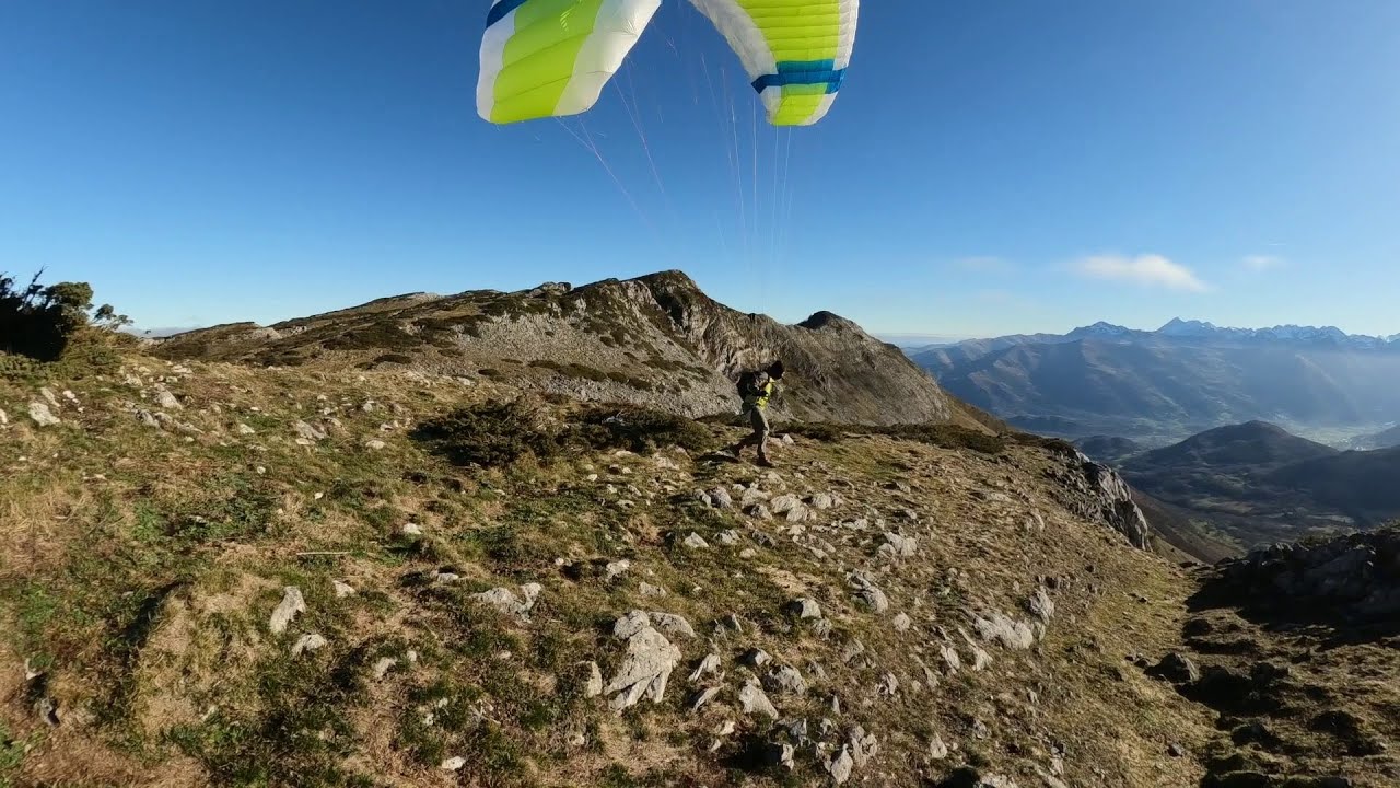 PARAPENTE SOUM DE CONQUES  Vol rando 05 01 2023