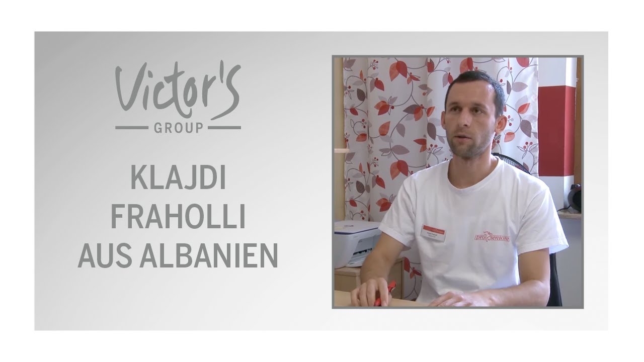 Victor's Group | Portrait einer ausländischen Pflegefachkraft: Klajdi Fraholli aus Albanien