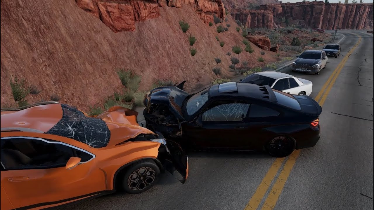 BeamNG Car Crash Compilation