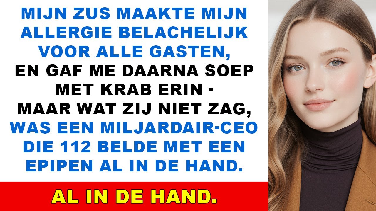 Bijna dood door de “grap” van mijn zus — ik bewaarde bewijs en rekende haar als chirurg.