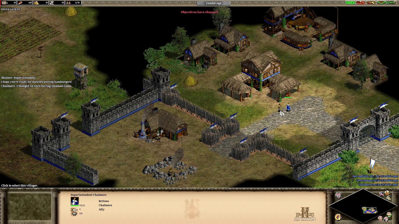 Steamed Hams but it's in Age of Empires 2