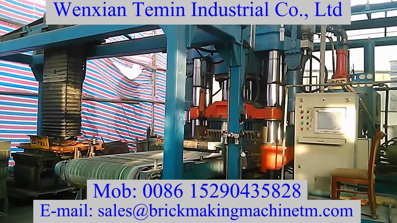 fly ash hydraulic brick machine with autoclave