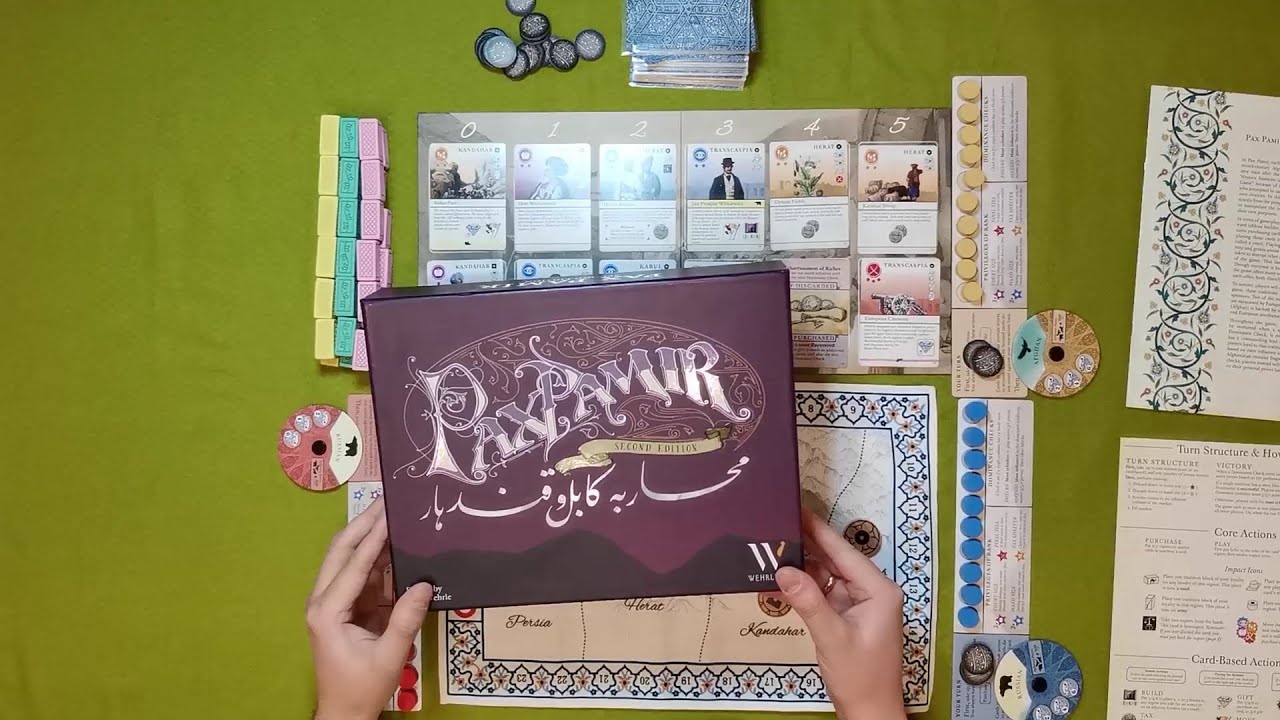 Пакс Памир (Pax Pamir) - объяснение правил настольной игры