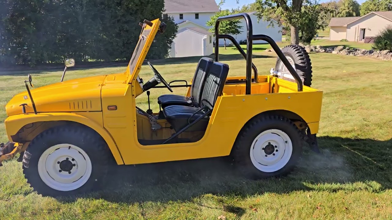 1972 Suzuki LJ20 light jeep walk-around