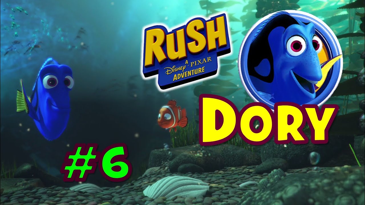 Finding Dory World (DORY) - Rush: A Disney-Pixar Adventure (PC, XBOX) Character Gameplay #6