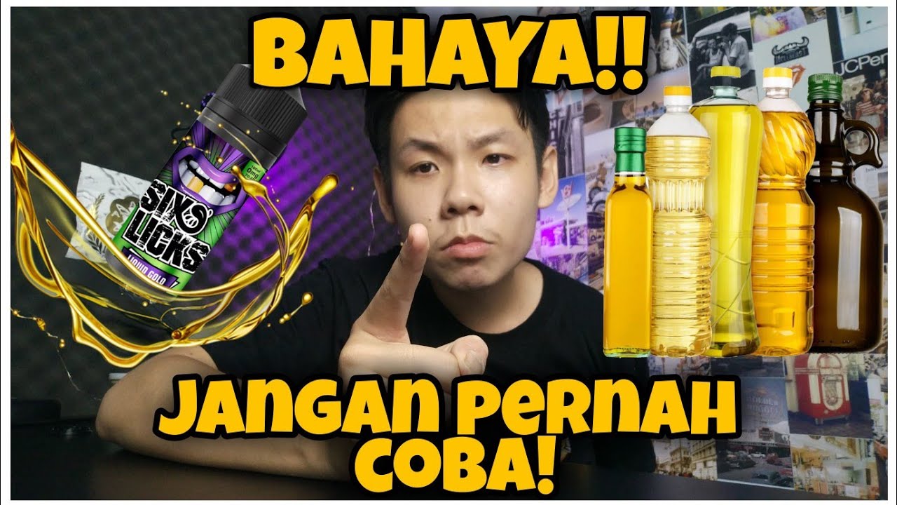 JANGAN COBA MINYAK BUAT LIQUID VAPE || PERINGATAN KERASS!! #VAPETALK