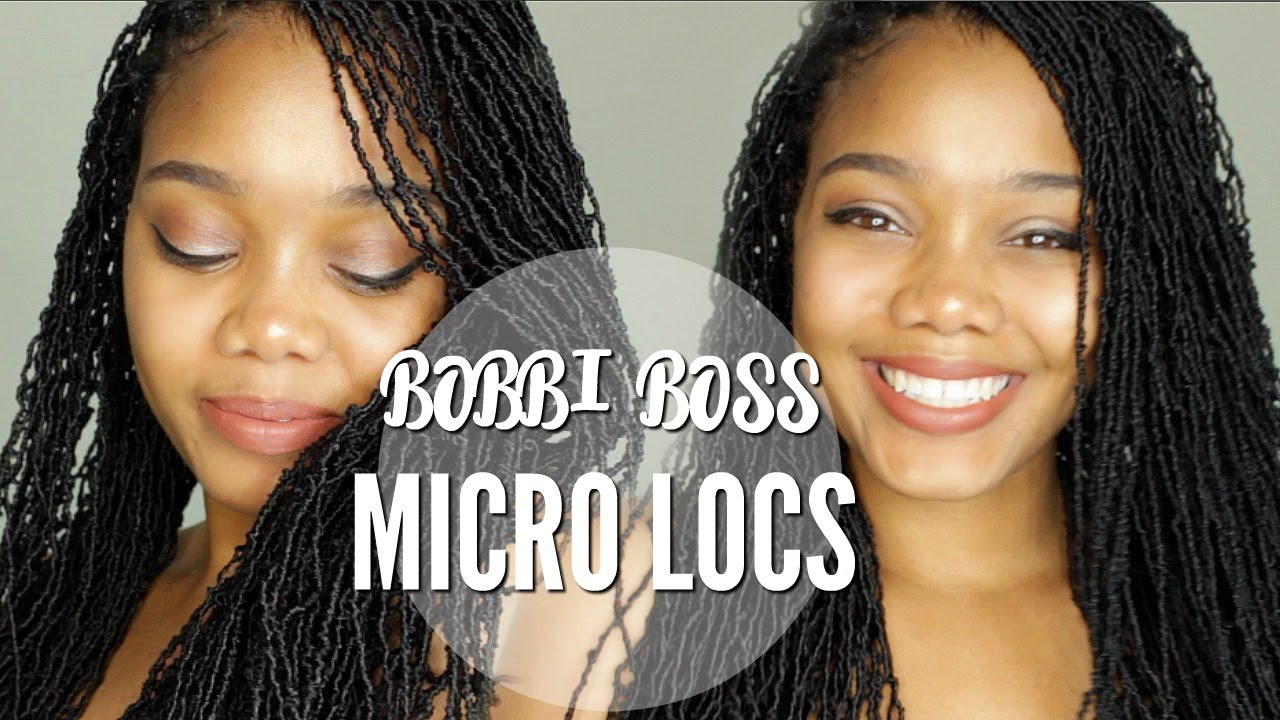 TUTORIAL & REVIEW | NEW BOBBI BOSS MICRO LOCS!