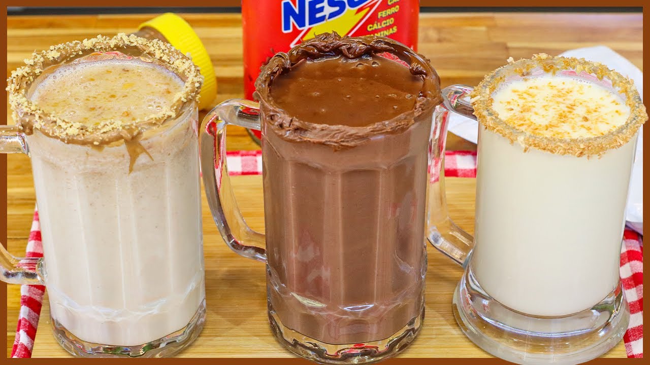 3 BEBIDAS QUENTES PARA AQUECER NESSE INVERNO I CHÁ DE AMENDOIM I COCO QUENTE I CHOCOLATE QUENTE
