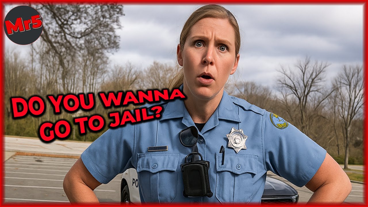 Female Cop Just Can&rsquo;t Leave This Guy Alone! | ID Refusal