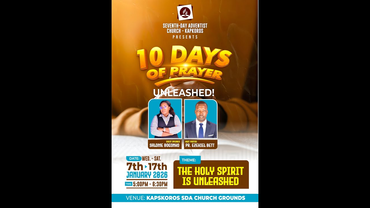 KAPKOROS 10 DAYS OF PRAYER DAY 10
