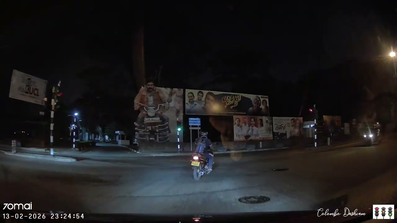 Bauddhaloka Mw., Jawatta – Not stopping for Red Light