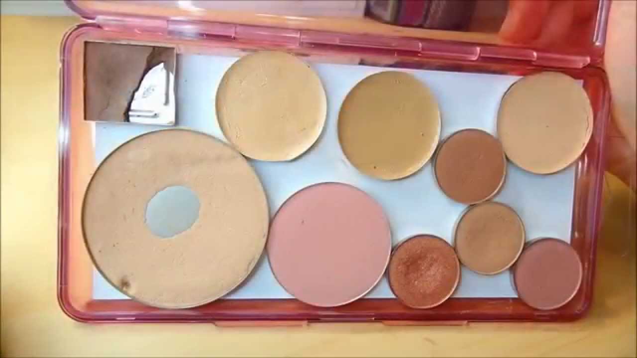 DIY Magnetic Makeup Palette #makeupdiy #beautydiy