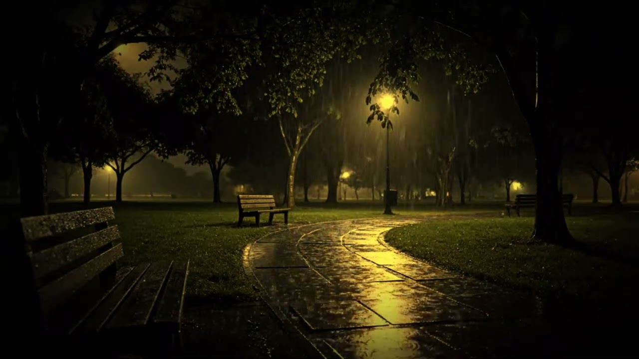 Rain at Night Pak | Pure Rain Sound for Relaxing & Sleeping