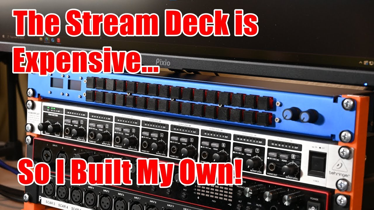 The Elgato Stream Deck Studio is Really Expensive - So I Built My Own