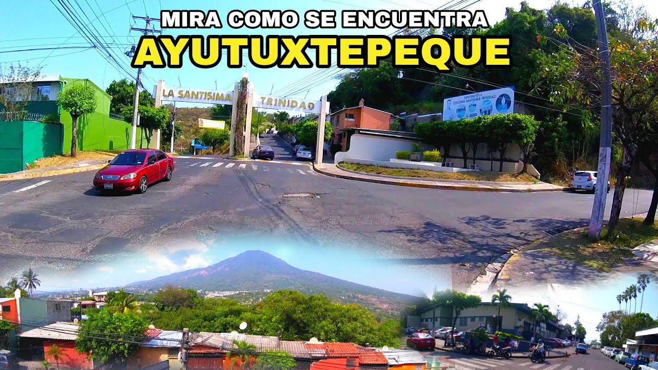 MIRA COMO SE ENCUENTRA AYUTUXTEPEQUE. #elsalvador