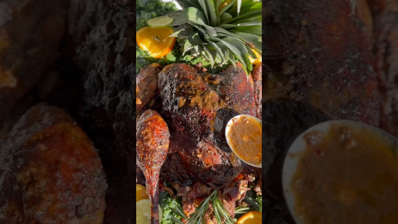 THE KEY TO A JUICY TURKEY IS THE BRINE 🦃✨