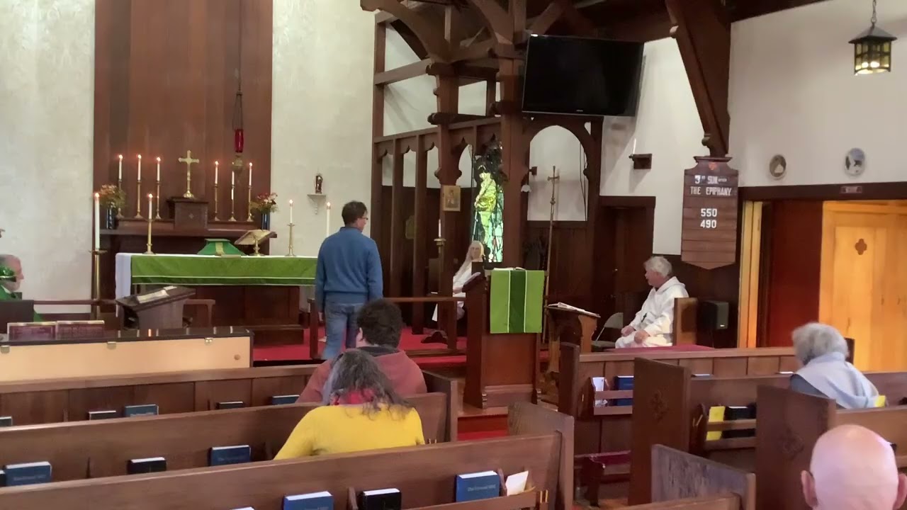 Liturgy for Sunday, January 25, 2026