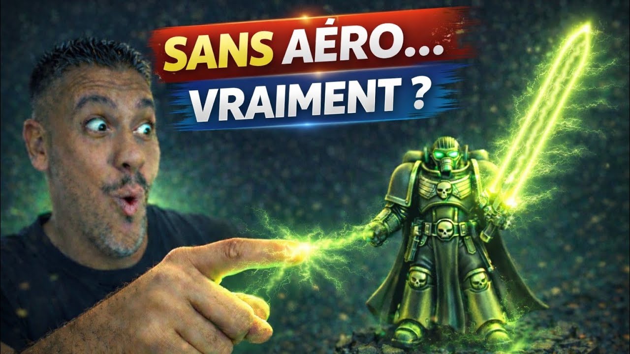 Sans aérographe… et le résultat est FOU ⚡