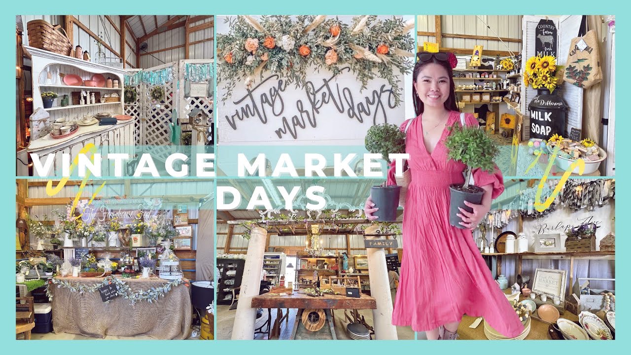 VINTAGE MARKET DAYS 🌺 of Connecticut Freshly Picked : A Step Into Nostalgia | Marchmalloworld
