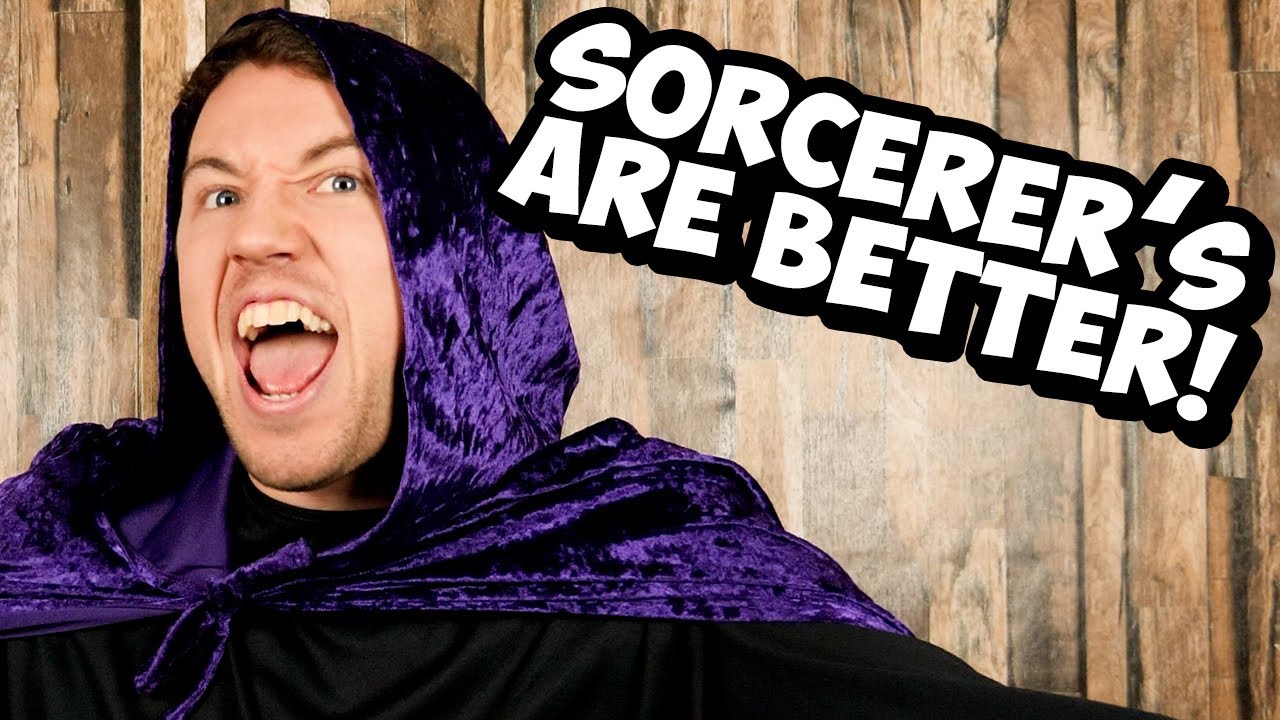 Wizards VS Sorcerers in Dungeons and Dragons