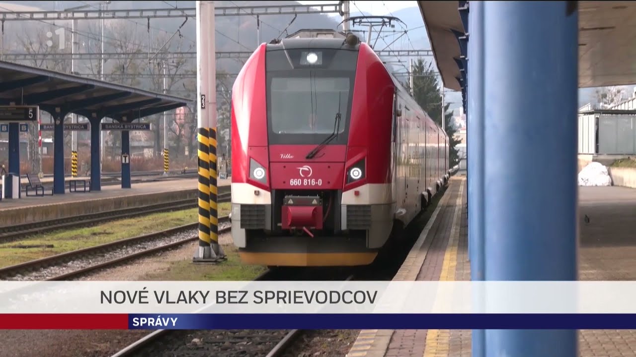 Nové Pantery bez sprievodcov 18. 12. 2025 #zssk #vlaky