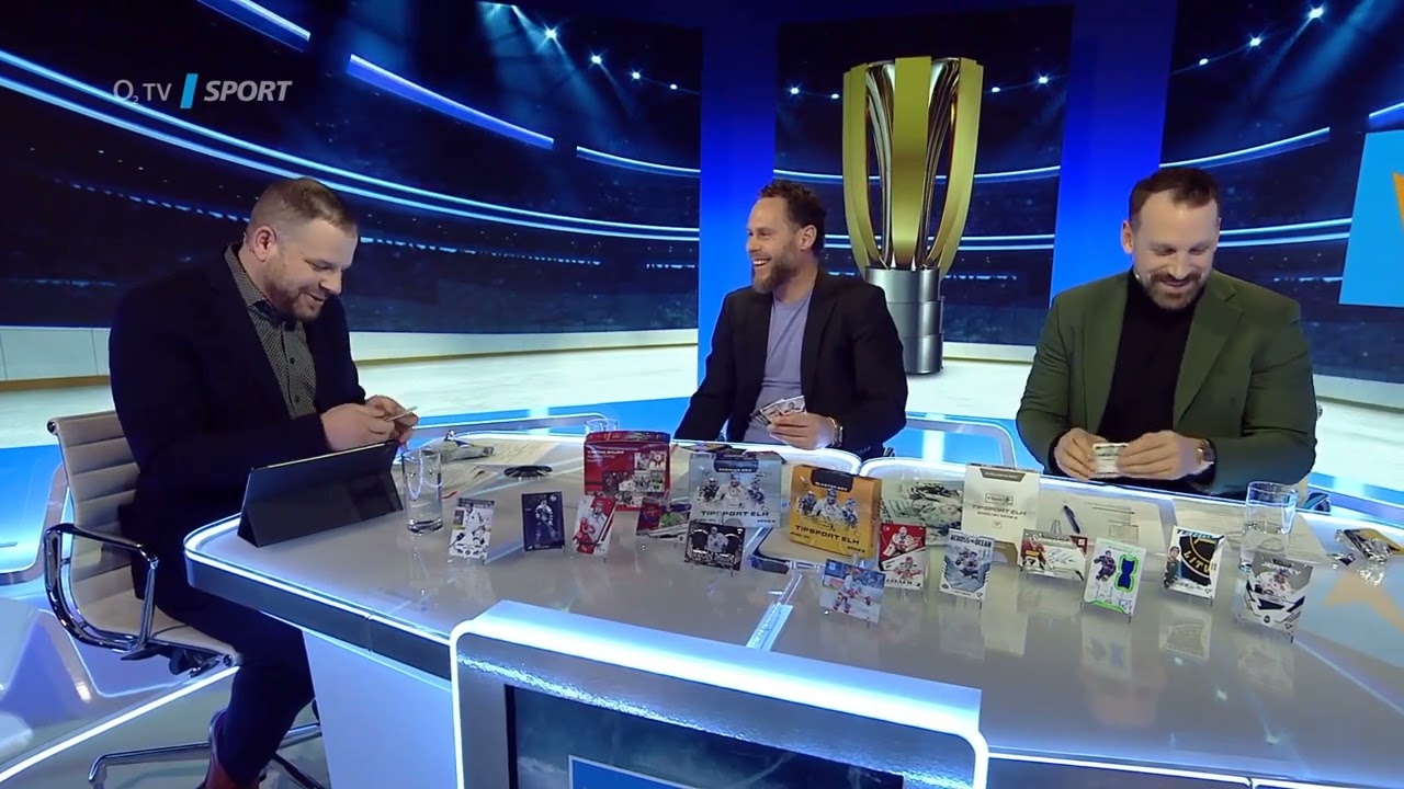První UNBOXING karet 2. série Tipsport ELH 2023/24