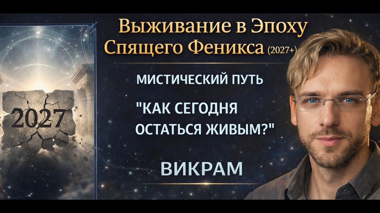 Как ВЫЖИТЬ СЕГОДНЯ? 2027 - мистический путь - 8 стадий. Викрам