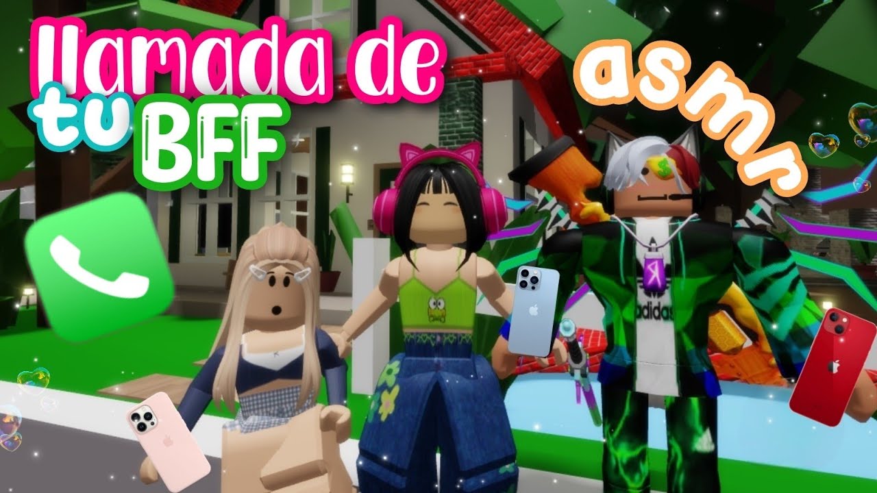 ASMR⭐️ LLAMADA CON TU MEJOR AMIGA || ROBLOX ROLEPLAY || SOFT SPOKEN🏡🏡