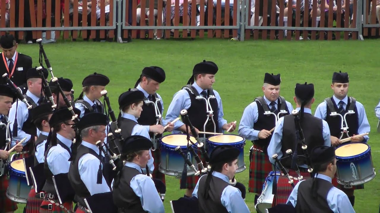 Simon Fraser University Pipe Band: Worlds 2010