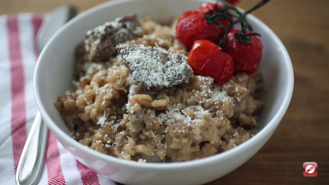 How To Make Risotto With Beef and Red Wine