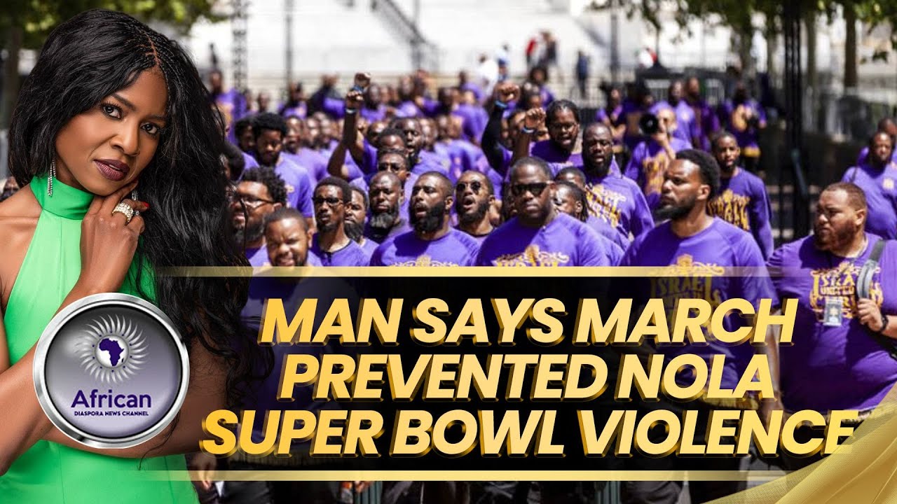 White Man Says Hebrew Israelite March During NOLA Super Bowl Stopped a Whooping