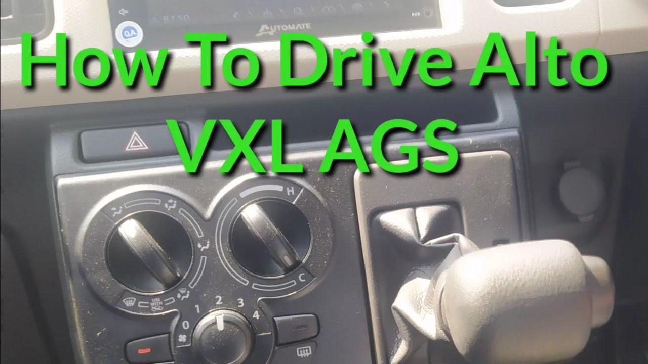 How to drive Alto VXL AGS || Haseeb Driving