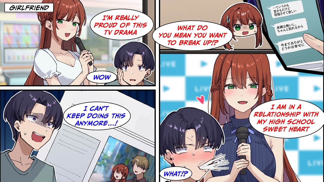 [Manga Dub] I tried to break up with my girlfriend and ended up trending as her future husband
