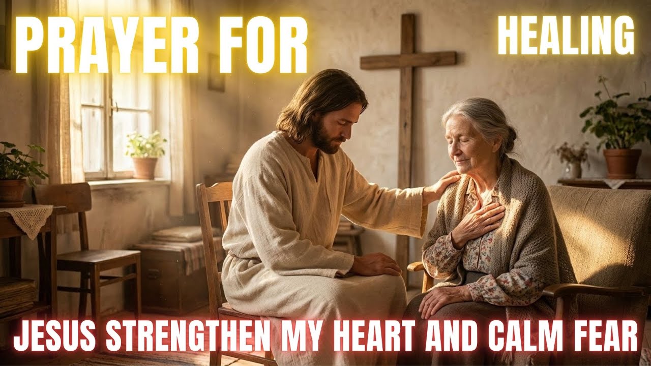Prayer for Heart Healing | Jesus Strengthen My Heart and Calm Fear | In His God