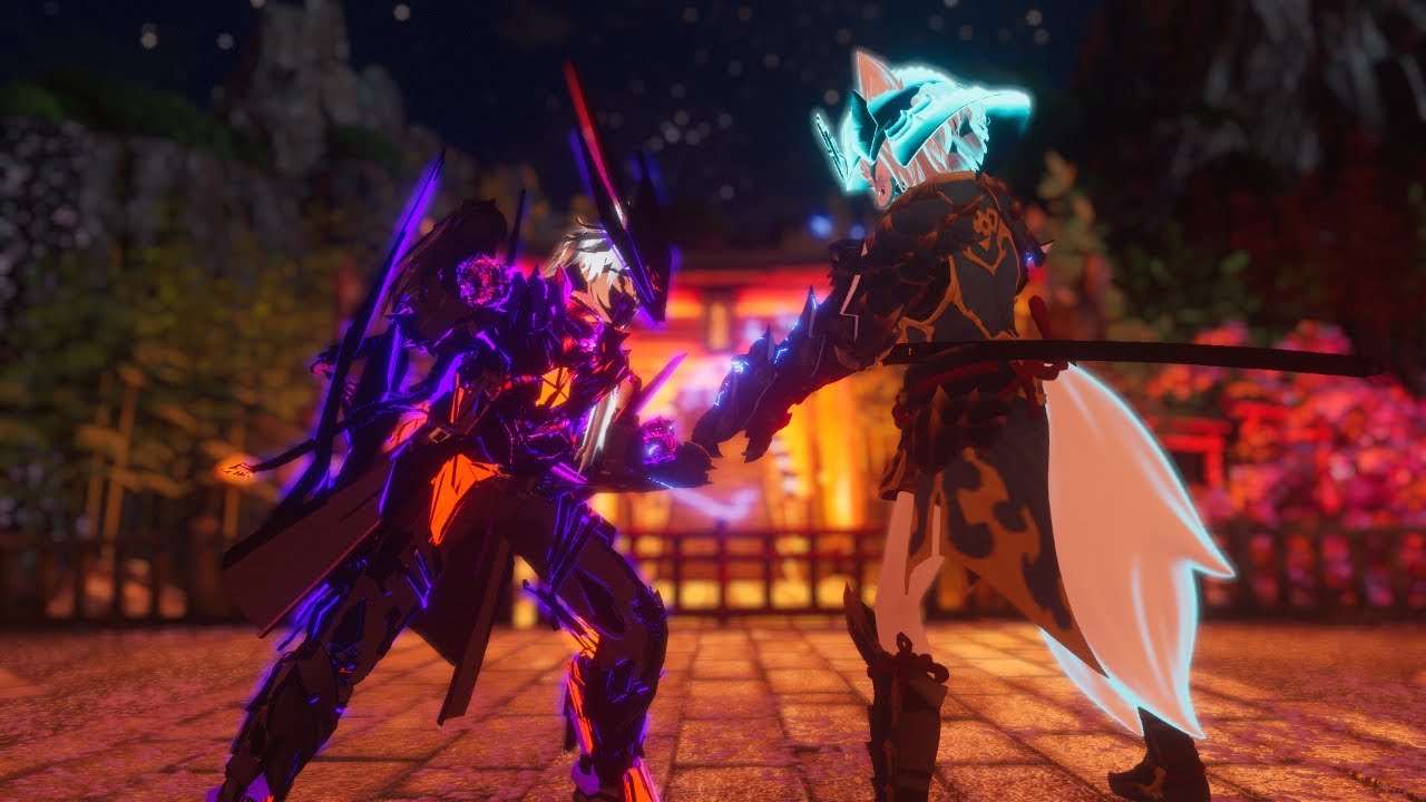 Fuminori Vs Kaminari - Fate Of The Storms [Vrchat RP Fight]
