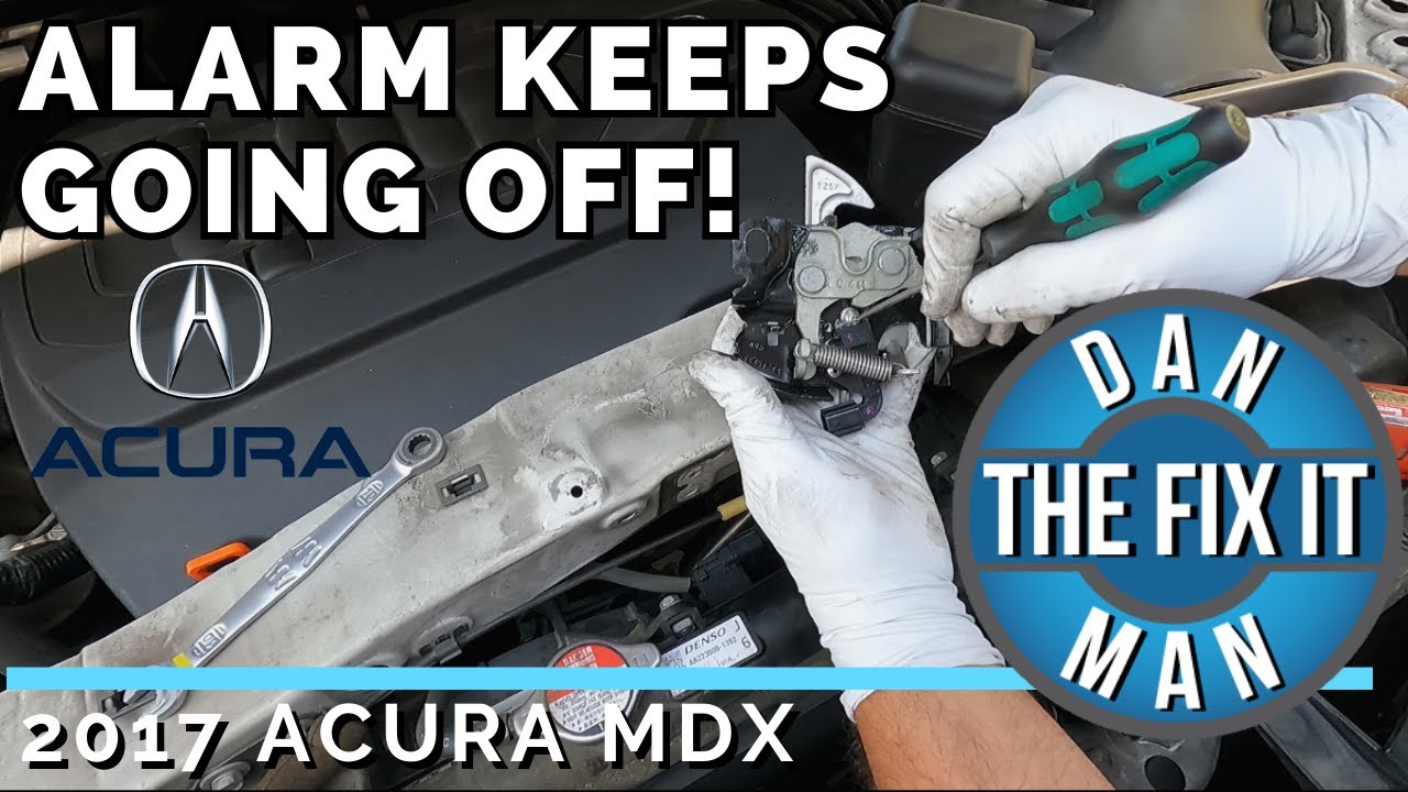 ALARM KEEPS GOING OFF!  How to stop a Honda or Acura Security Alarm from going off.  EASY DIY FIX!