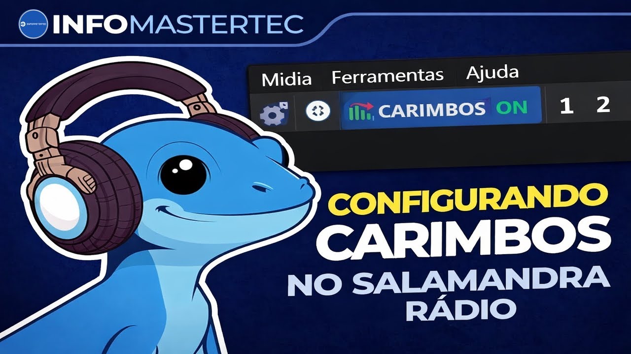 Como Configurar Carimbos no Salamandra Rádio