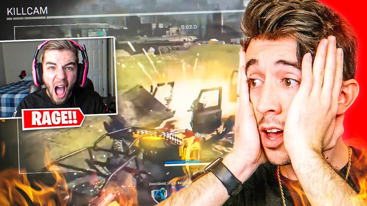 Реакция на сборник ULTIMATE RAGE от FaZe Jev!!