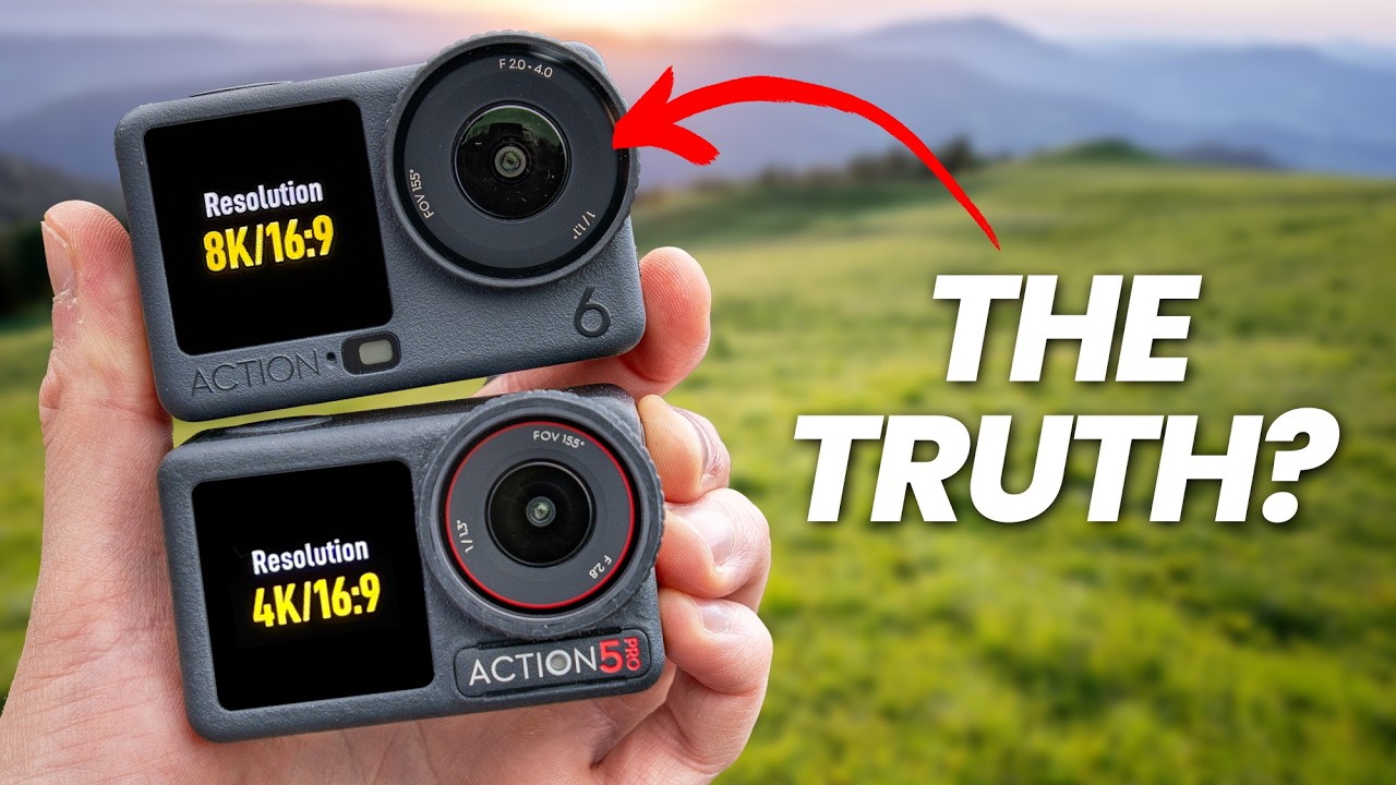 DJI Osmo Action 6 vs DJI Action 5 Pro | EVERYTHING NEW (Watch BEFORE Buying!)