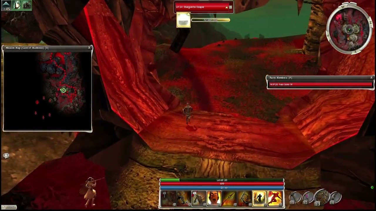Gate of Madness with bonus as solo warrior